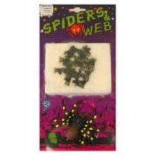 Halloween-sachen: : Mini Dirty spiders in web