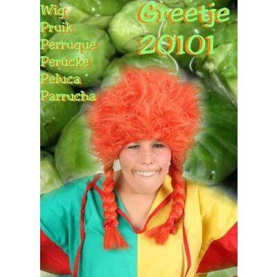 Karnevalszubehör: Perücke Gretle van Orange