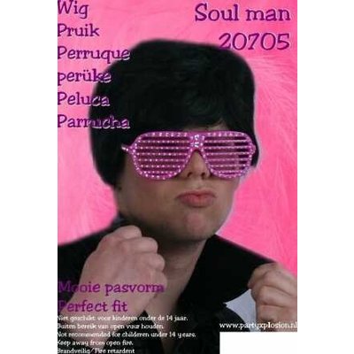 Karneval- & Fest Zubehör: Perücke Soul Mann