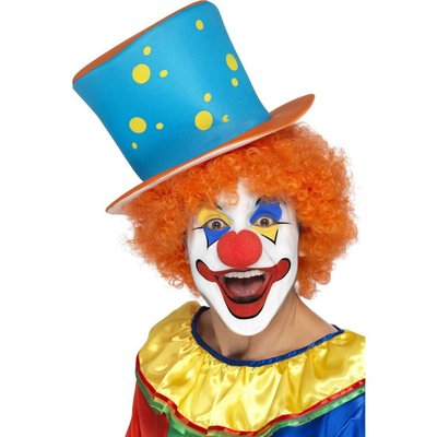 Festartikel: Clownshut mit Perücke