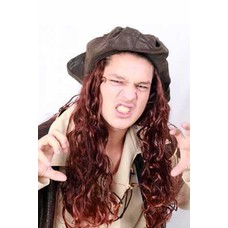 Hut Caribische Pirat mit oder ohne Haare