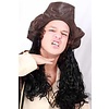 Hut Caribische Pirat mit oder ohne Haare
