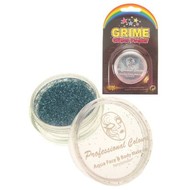 Party-bedarf: Schminke Glitterpuder blau