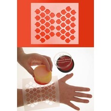 Party-bedarf: Schminke-template Schuppen