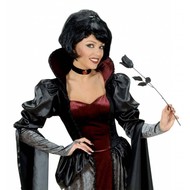 Halloweenaccessoires: Schwarze Rose Halloweenaccessoires: Schwarze Rose