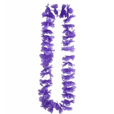 Karnevals-zubehör Hawaii Kranz violett