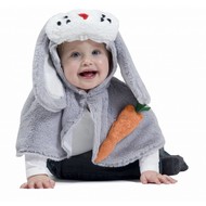 Karnevalskostüm: Bunny Jumpsuit oder Cape