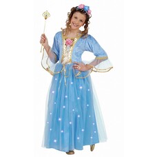Karnevalskostüm: Blaue Prinzessin