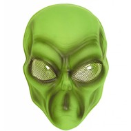 Faschings-accessoiren PVC-maske Alien