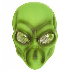 Faschings-accessoiren PVC-maske Alien