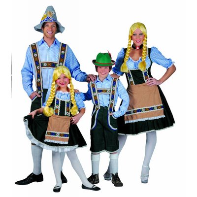 Familie-kostüme: Tiroler Familie