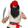 Piraten-perückeen: Barba de schwarze Pirat