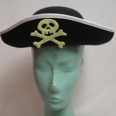 Feestaccessoires: Piratenhut