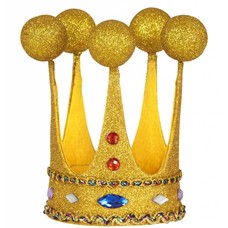 Faschings-attributen mini Königskrone Aize