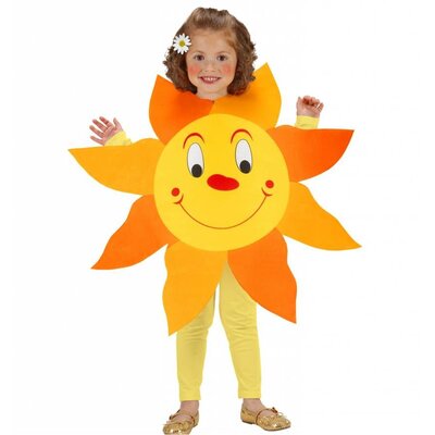 Faschingskleider: Kinderkostum Sonne