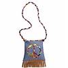 Faschings-accessoires: Hippie handtasche Woodstock