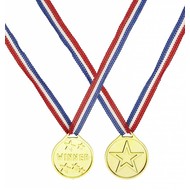 Faschings-accessoiren Gewinner-medaille Faschings-accessoiren Gewinner-medaille