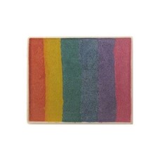 Splitcake aqua 50 Gramm Regenbogen