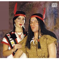 Indianerperücken Mann oder Frau