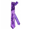 Fest-accessoires: Krawatte glitzer violett