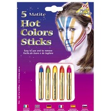5 Hot colorsticks