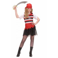 Karnevals-Kleidung Kinder: Pirat Mädchen