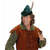 Kopfbedeckung: Hut Robin Hood mit Feder