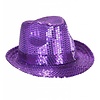 Fest-accessoires: Violetter Glitzerhut