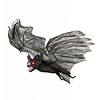 Zubehör für Halloween luxus Fledermaus mit beweglichen Flügeln, Licht und Ton