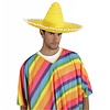 Sombrero: Mexikanischer gelber Sombrero mit Pompoms
