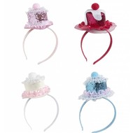 Faschings-zubehör Tiara Cupcake blau Faschings-zubehör Tiara Cupcake blau