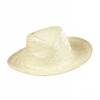 Kopfbedeckung: Strohhut in Naturel-farbe