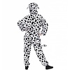 Faschingskleidung: Plüscher Dalmatiner-outfit