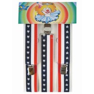 Karnevalszubehör: Hosenträger Stars & Stripes