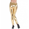 Karnevals-zubehör: Legging in der Farbe Gold