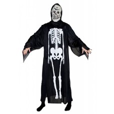 Faschingskostüme: Skeletar mit Maske
