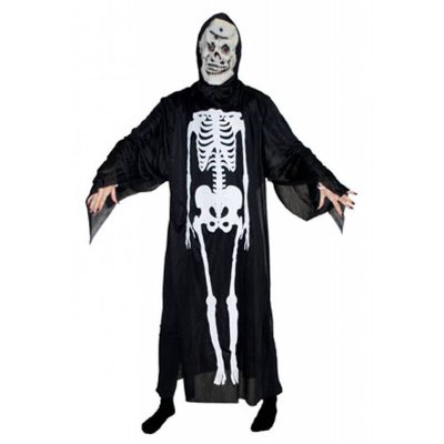 Faschingskostüme: Skeletar mit Maske