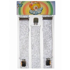 Karnevalszubehör: Hosenträger lurex