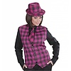 Faschingskleidung: Tartan-muster Westen