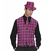 Faschingskleidung: Tartan-muster Westen