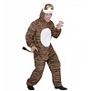 Faschingskleidung: Plüscher Tiger-outfit