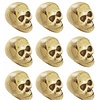 Zubehör für Halloween Set aus 9 Schädel in Beutel
