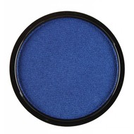 Faschings-attributen aqua Make Up Metallic blau