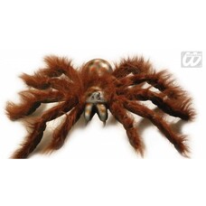 Halloween Accessoires: jumbo spinnen 60cm biegbar