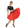 Party-outfit: Rocke aus Satin mit Petticoat