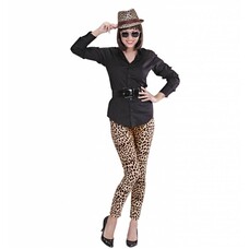 Faschings-zubehör Legging in Leopardprint