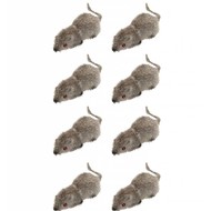 Halloween Accessoires: Set mit 8 Mäuse
