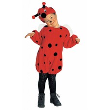 Karnevalskostüm: Plüsche Marienkäfer