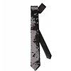 Faschings-accessoires: glitzer Krawatte in schwarz