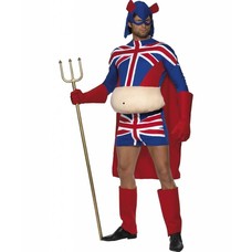 Junggesellenfest-kleidung: Captain Britannia